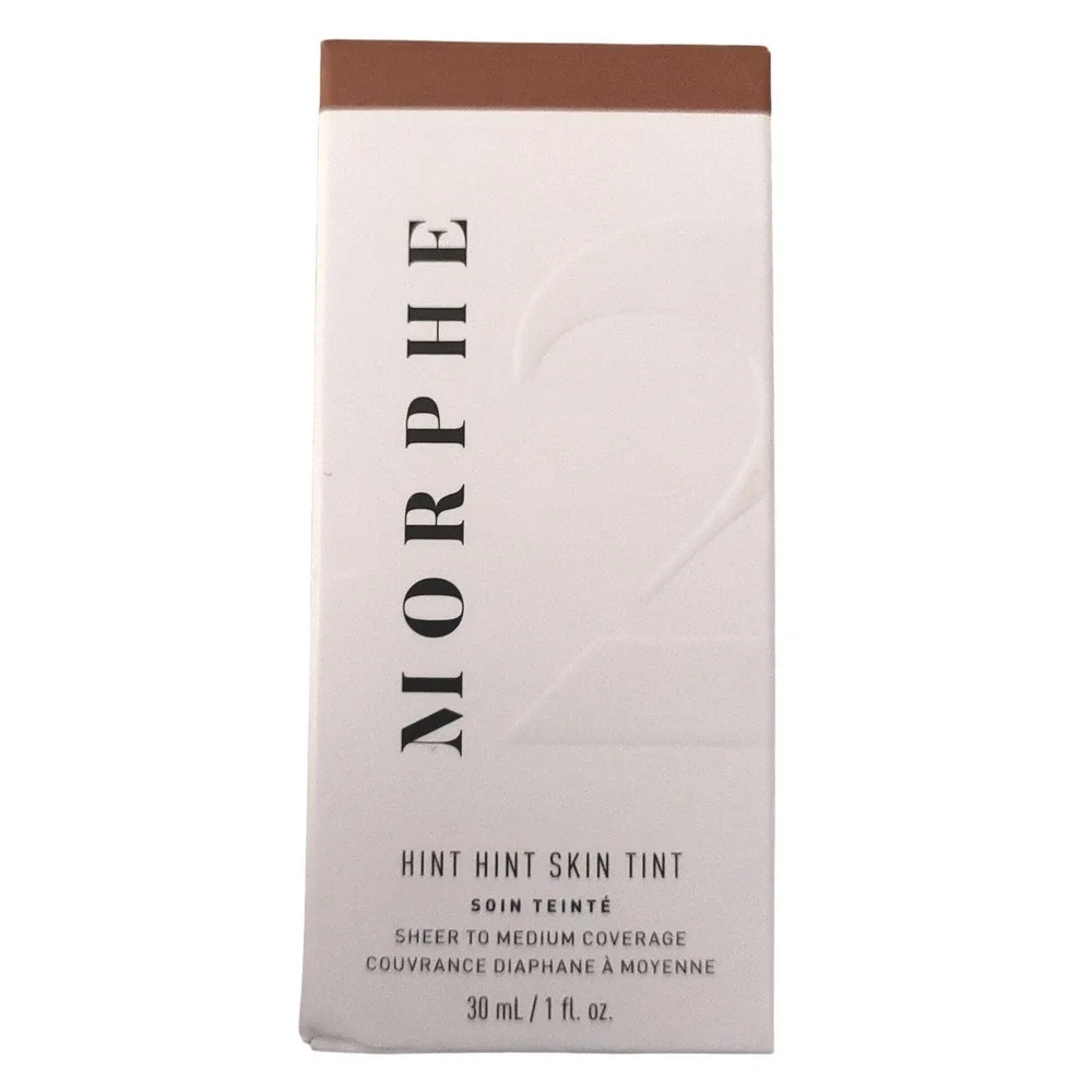 Morphe 2 Hint Hint Skin Tint Hint of Truffle Deep Neutral Golden 1oz Foundation‎